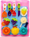 Kitchen Play Set for Kids 3+ Years | Pretend Play Cooking Set with Toy Fruits, Pots, Pans, Utensils & Kitchen Accessories | Educ