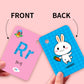Kids Abc Flash Cards,Letter Toddler Flash Cards Alphabet Learning Picture Kindergarten For Kids,Toddler 26 Pcs (Letter)