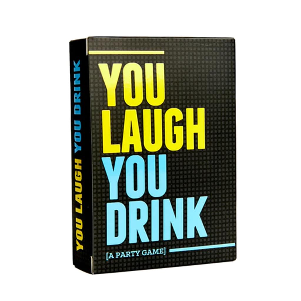 You Laugh You Drink - The Drinking Game For People Who Can'T Keep A Straight Face [A Party Game]