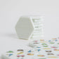 HoneyCombs Matching Game for Kids & Families - Educational, Award-Winning, Resin, Multicolore (Jaune / Noir), Model PIA04914