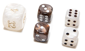Bello Games Deluxe Marbleized Dice Sets 5/8''