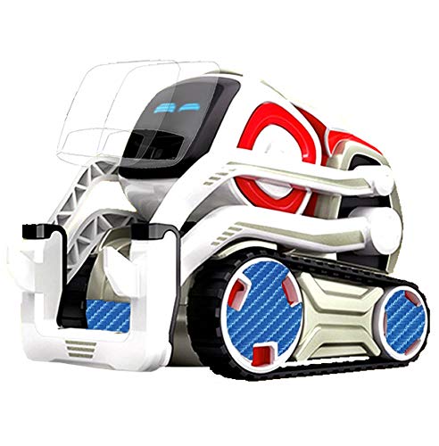 Ipg For Cozmo Robot Face Screen Guard Decoration Kit Include Wheels&Body Set 7 Units Decals+2 Units Screen Protector (This Is Not A Robot) (Black Carbon Fiber)