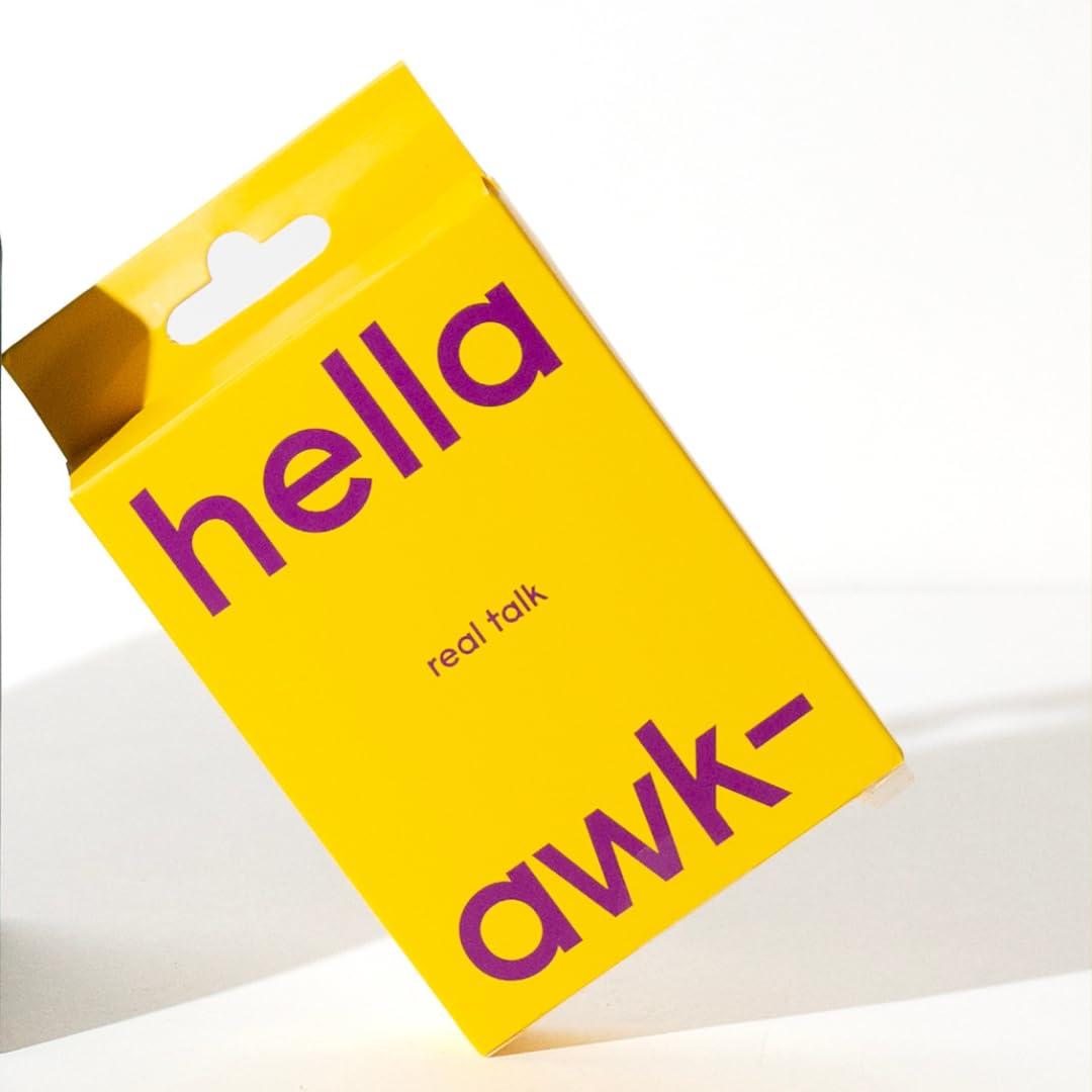 hella awk-ward Real Talk Expansion Pack - Fun Conversation Starter Game for Parties & mature-themed Friends