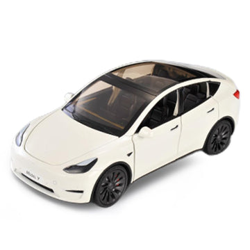 1/24 Model Y Toy Cars Alloy Diecast Model Car, Pull Back Model Y Model Car with Light, Big Model Y Diecast Car Model Toy Suitabl
