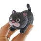 2 Stretchy Cat Crushed Bead Sand Filled - Kitty Lover Sensory Fidget Toy Weighted (Random Colors)