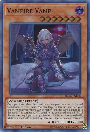 Vampire Vamp - Dasa-En050 - Super Rare - 1St Edition