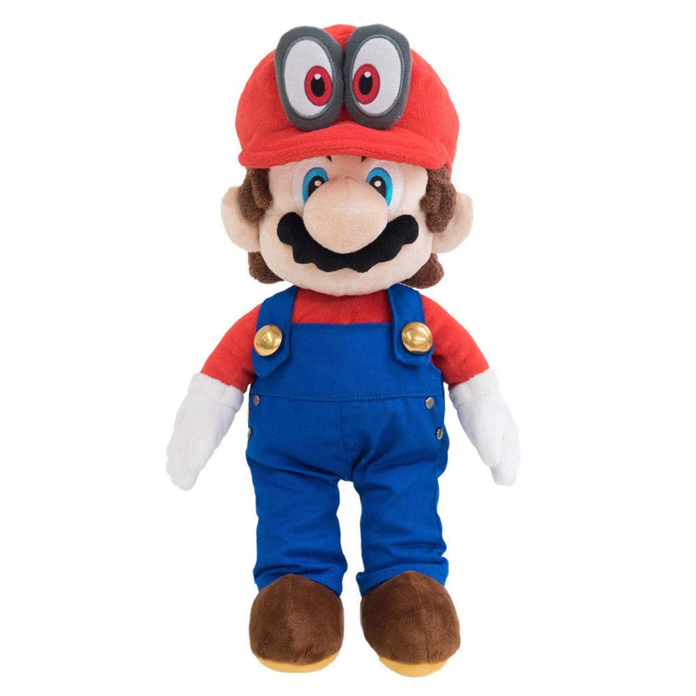 Little Buddy 1693 Super Mario with Removable Red Cappy Hat (Odyssey Style) Plush, 13, Multicolor