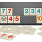 Rummikub Premium Edition By Pressman - Features Racks - Large Number Engraved Tiles And A Storage Bag For The Ultimate Rummikub Experience By Pressman , Silver