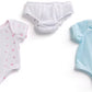 Jc Toys, For Keeps! La Newborn By Berenguer Outfit Gift Set For 15-17' Dolls – 6 Pcs For Children 2+, Pink, Blue