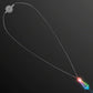 Set of 5 Mystic Crystal Light Up Necklaces with Color Change LED Pendant