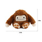 okidg Bigfoot Plush Toy - 5.9" Adorable Brown Stuffed Animal Doll, Soft Plush Material, Cute Monster Design, Model L2021121101