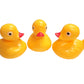 Floating Weighted Duckies (12 Pack) Plastic Yellow Duck Pond Floater. (2.75'') Fun Bath Tub Pool Play Toy. (Yellow)