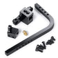 Que-T Metal Aluminum Adjustable Tow Trailer Hitch for 1/10 RC Crawler Axial SCX10 Upgrades Parts