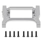 Mohero Aluminum Cnc Front Steering Servo Mount Upgrade Parts For 1/10 Scale Trx-4 Crawler Car (Silver)
