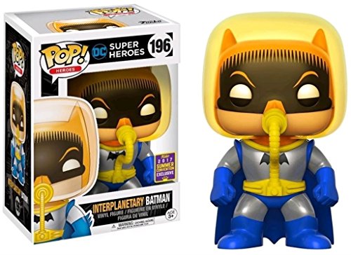 Funko Dc Super Heroes Pop Vinyl Figure 196 Interplanetary Batman Sdcc Summer Convention Exclusives, 14695