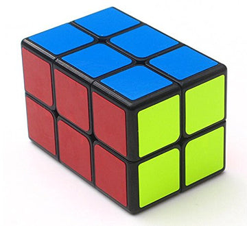 Cuberspeed 2X2X3 Black Cuboid Cube 223 Magic Cube Tower Shaped Mofangge 2X2X3 Magic Cube