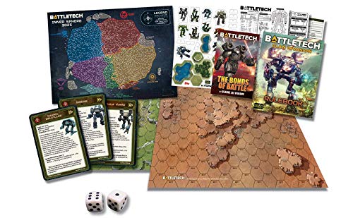 Catalyst Game Labs BattleTech Clan Invasion Box Set - Sci-Fi Board Game, Multicoloured, Model CAT35030