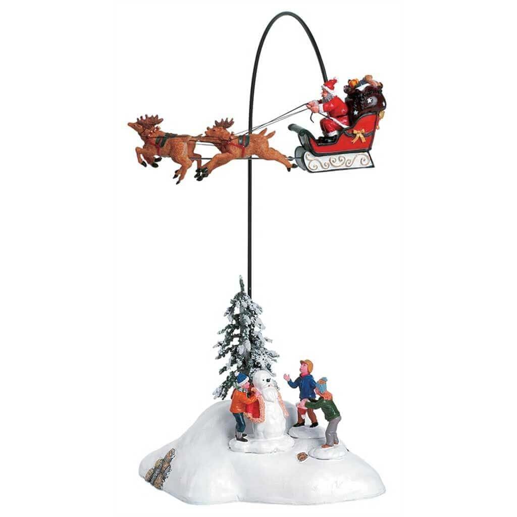 Lemax Santa Claus Is Coming To Town, With 4.5V Adaptor #54353
