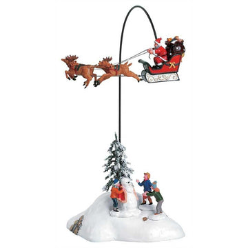 Lemax Santa Claus Is Coming To Town, With 4.5V Adaptor #54353
