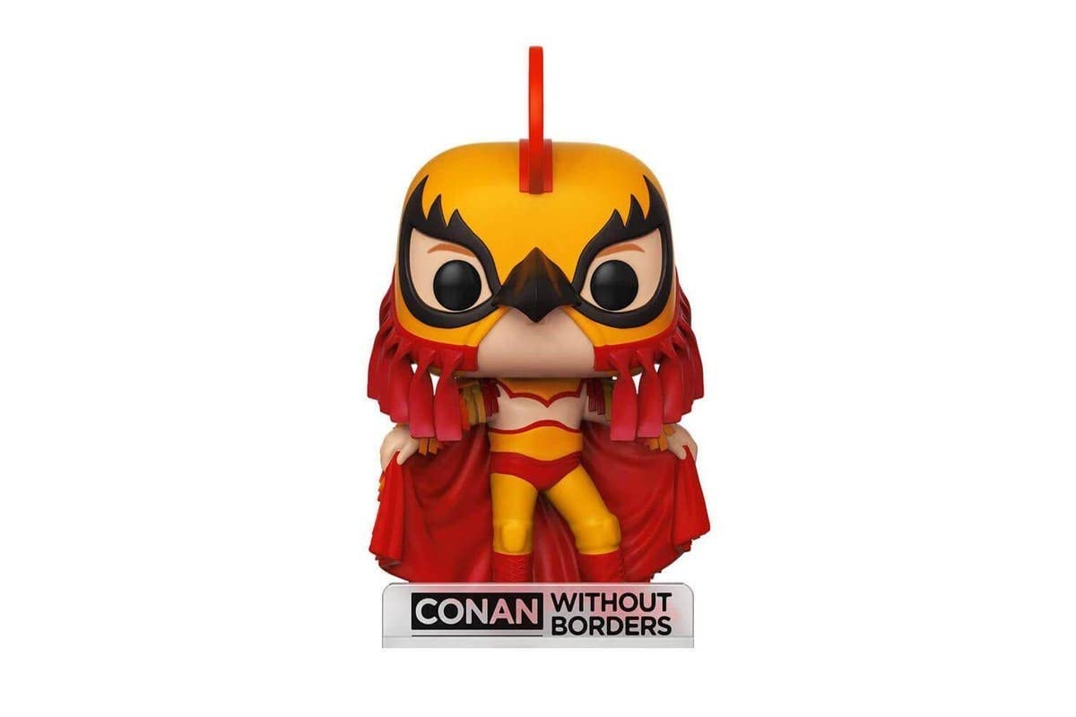 Funko POP! Conan Without Borders - Conan O'Brien (Luchador) Vinyl Figure - Exclusive Model 0889698349314
