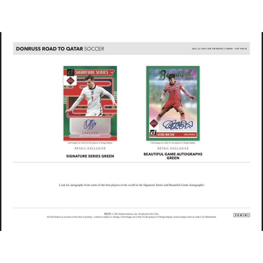 Donruss Cards 2021-22 Panini Soccer Donruss Soccer Trading Card Blaster Box