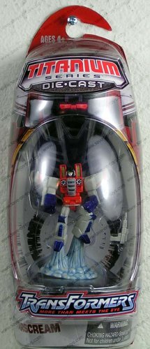 Titanium Series Transformers 3 Inch Metal Robot Masters Starscream