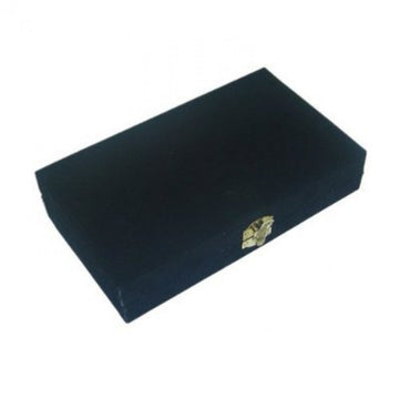 Marion Domino Double 6 Red Jumbo Tournament Professional Size With Spinners In Elegant Black Velvet Case.
