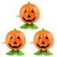 The Dreidel Company Halloween Pumpkin Wind-Up Toys, Birthday Party Favors, Novelty Toys For Boys And Girls, 2' Inches (3-Pack)