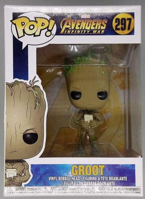 Funko Pop Vinyl Video Game Groot Exclusive Avengers Infinity War