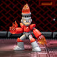 Mega Man 4'' Fire Man Action Figure, Toys For Kids And Adults