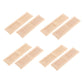 Dynwave Handmade 1/12 Dollhouse Furniture Wood Shutters Window, Pack Of 4 Pairs, Miniatures Accessories Hands-