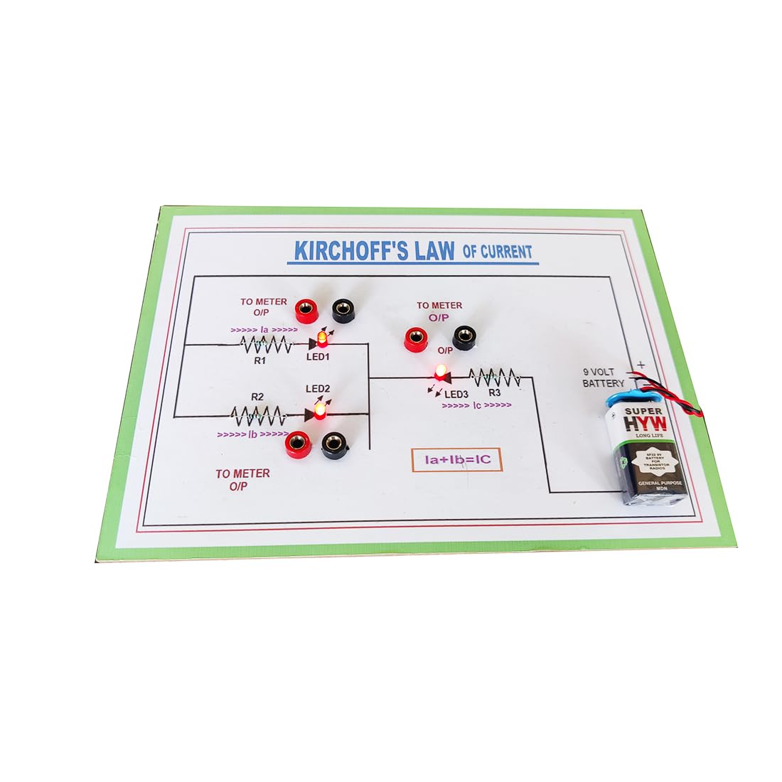 KirchhoffS Current Law (Kcl) Working Project  Interactive Circuit Analysis Learning