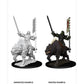 Pathfinder Battles Deep Cuts Unpainted Miniatures: Wave 7: Orc On Dire Wolf