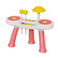 Fashion My Day Kids Drum Toy Preschool Learning Toy Baby Drum Piano Set For Kids Boys Gifts Pink