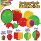 Creative Kids Magic Bouncy Balls - Diy Stem Toys - Science Kit For Kids - 25 Multicolor Bags & 5 Molds Makes Up To 43 Balls