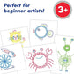 Spirograph Junior Set | Create Amazing Endless Designs | Includes Jumbo Sized Pieces | Creative Arts & Crafts Activity | for Age