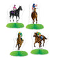 Horse Racing Mini Centerpieces, (Pack of 12)