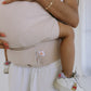 Coco Cream - Cotton Linen Baby Carrier (7-35 lbs)