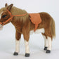 HANSA Plush Pony Toy - True-to-Life 27.56 in. Brown Stuffed Animal, Model 5444