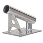 Lees MX Pro Series Fixed Angle Center Rigger Holder - 22° - 1.5 ID - Bright Silver