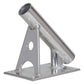 Lees MX Pro Series Fixed Angle Center Rigger Holder - 45° - 1.5 ID - Bright Silver