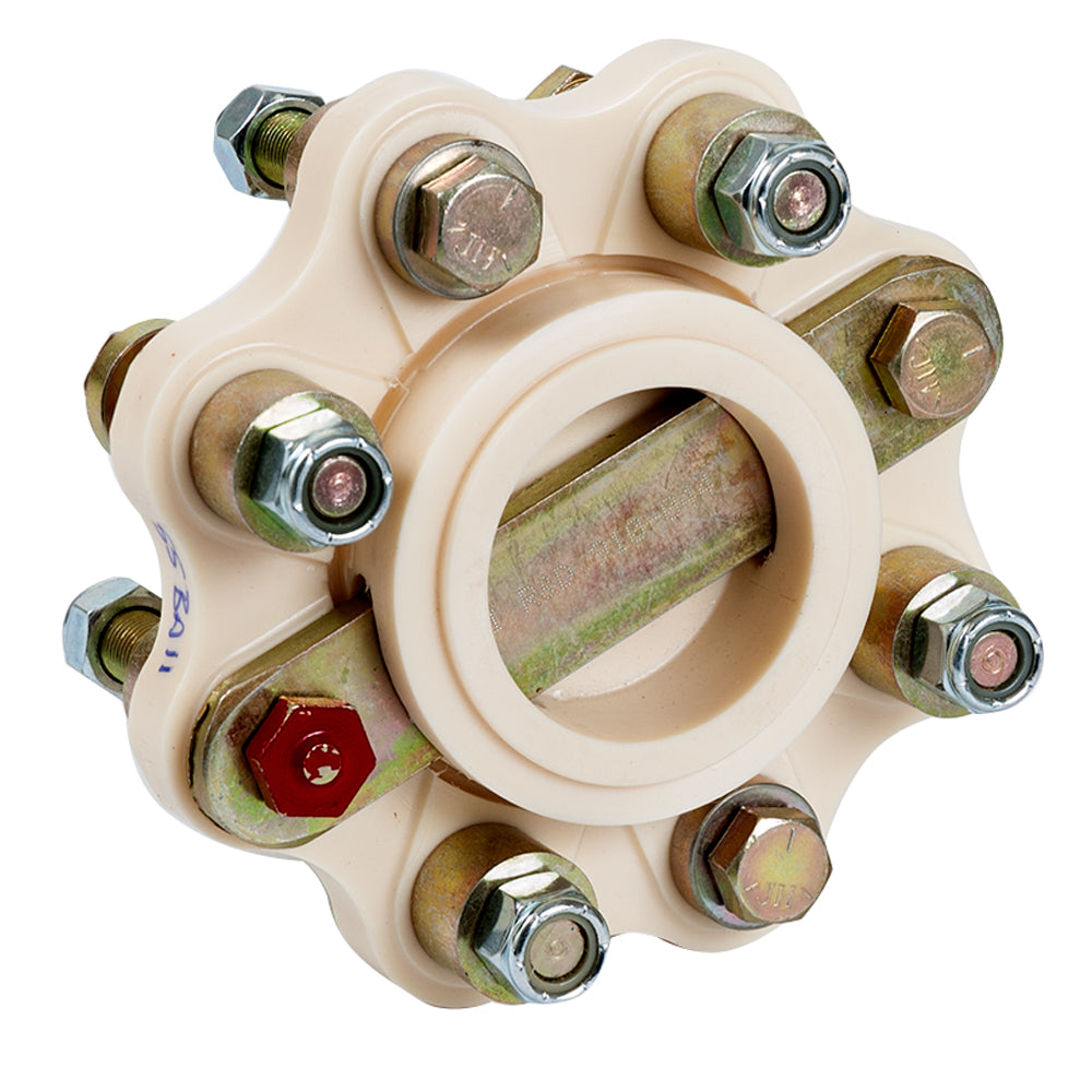 R & D Flexible Shaft Coupling f/5 B/W, Hurth - 8HP/100RPM Capacity