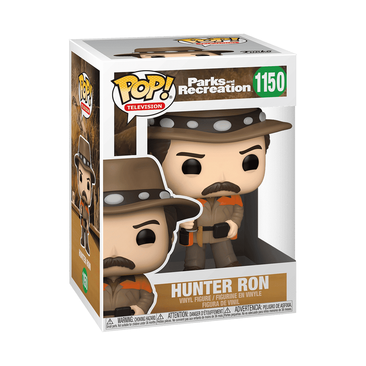 Hunter Ron #1150 Funko Pop! Television Parks And Recreation