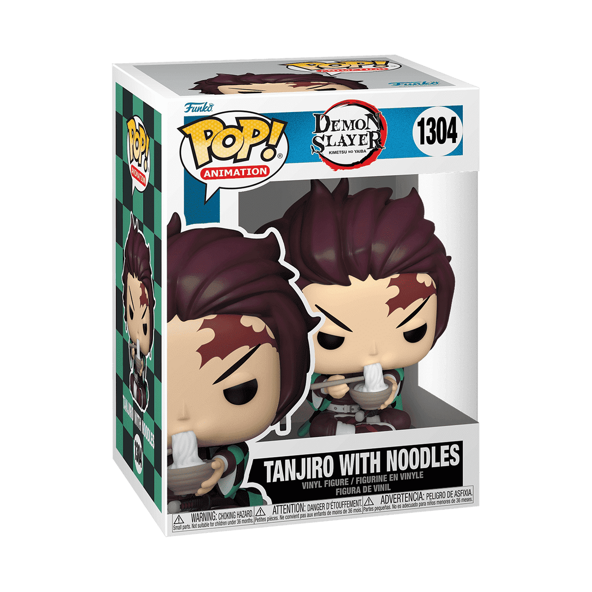 Tanjiro Eating Noodles #1304 Funko Pop! Animation Demon Slayer