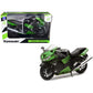 2011 Kawasaki Zx-14 Ninja Green Motorcycle Model 1/12 By New Ray