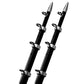 TACO 15 Black/Silver Outrigger Poles - 1-1/8 Diameter