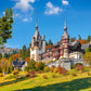 500 Piece Jigsaw Puzzle, Castle Peles, neo-Renaissance castle, Romania , Adult Puzzle, Castorland B-53292