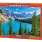 500 Piece Jigsaw Puzzle, Spring at Moraine Lake, Canada, Mountain view, Landscape puzzle, Adult Puzzle, Castorland B-53810