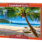 500 Piece Jigsaw Puzzle, Holidays in Seychelles, Tropical beach, Landscape puzzles,  Adult Puzzle, Castorland B-53827