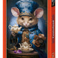 500 Piece Jigsaw Puzzle, Tea Time, Art. Puzzle, Mouse and small teapot and saucer, Adult Puzzle, Castorland B-53971